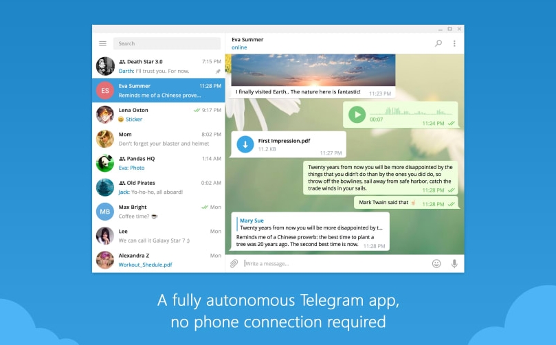 Telegram下载Mac版Touch Bar支持｜官网原生适配